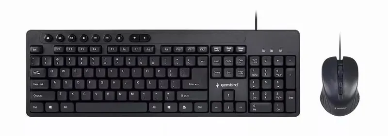Gembird KBS-UM-04 USB laidinė ir pelė