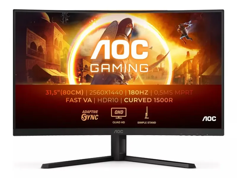 AOC 31.5" QHD VA 180Hz