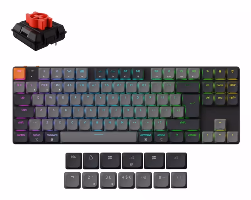 Keychron K1/Black K1X-A1 belaidė