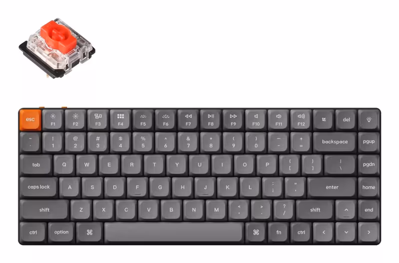 Keychron Belaidė K3 Max RGB, juoda, K3M-B1