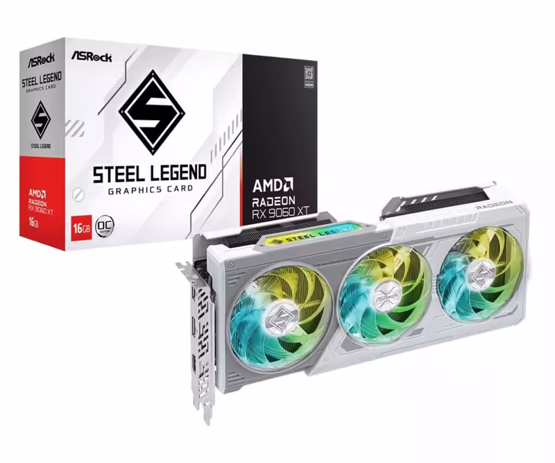 ASRock RX 9060 XT Steel Legend 16GB
