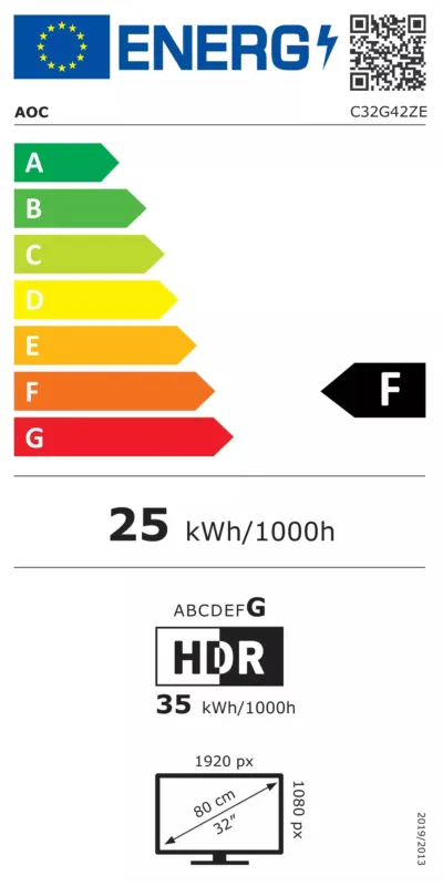 AOC 31.5" FHD VA 260Hz