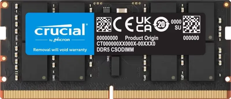 Crucial 32GB 6400MHz CL52 DDR5 PRO DDR5-6400/CT32G64C52CS5