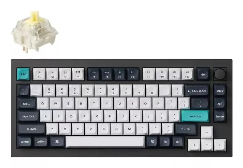 Keychron WRL Q1 MAX RGB/Carbon Black Q1M-M4