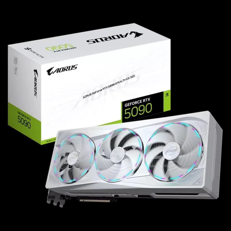 Gigabyte RTX 5090 Aorus Stealth ICE 32GB