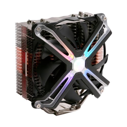 Zalman CNPS17X computer cooling system Processor Cooler 14 cm Black, Grey
