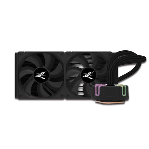 Zalman Reserator5 Z24 Black CPU Liquid Cooler 240mm Radiator 2 x SF120 ARGB fan Processor All-in-one liquid cooler 12 cm