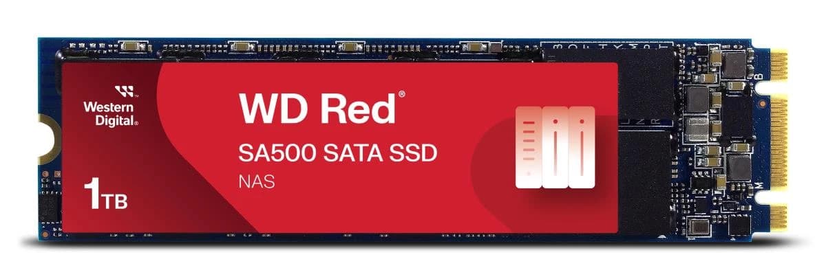 Western Digital 1TB Red SA500 M.2 SATA SSD