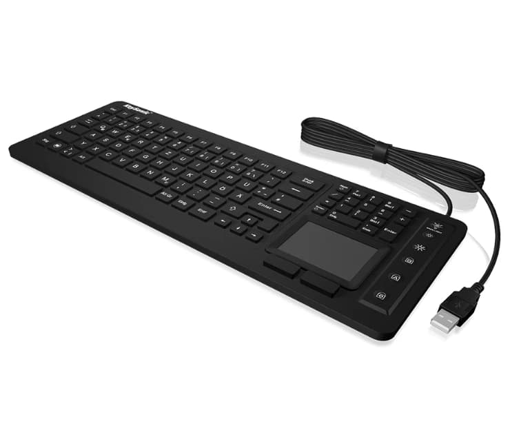 KeySonic KSK-6231 INEL (US) QWERTY US English Black