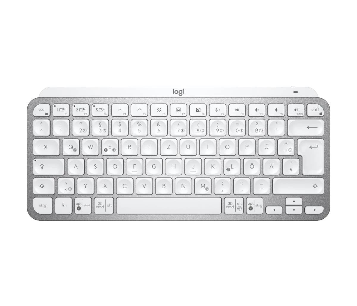 Logitech MX Keys Mini German (Pale Grey)