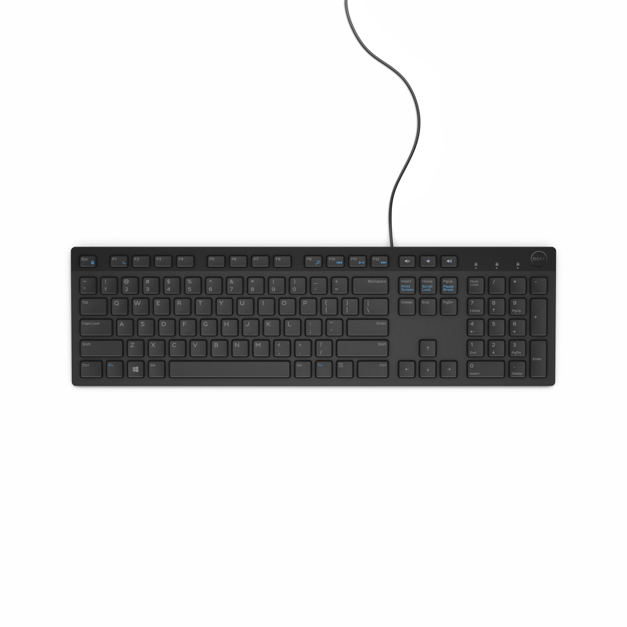 Dell KB216 Wired Multimedia Keyboard German (Black)