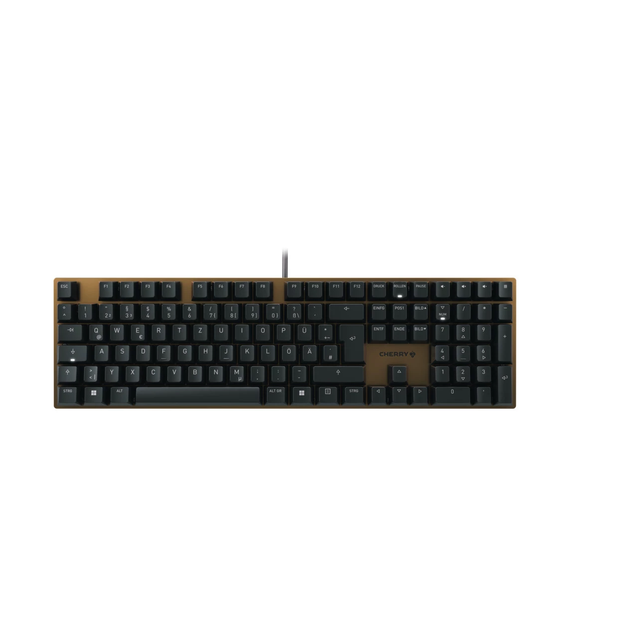 Cherry KC 200 MX German (Black/Bronze)