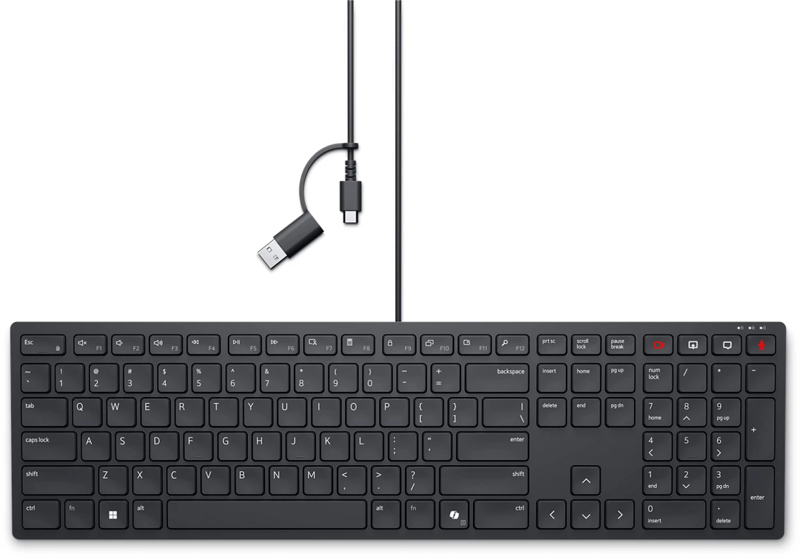 Dell KB525C Wired Collaboration Keyboard DE