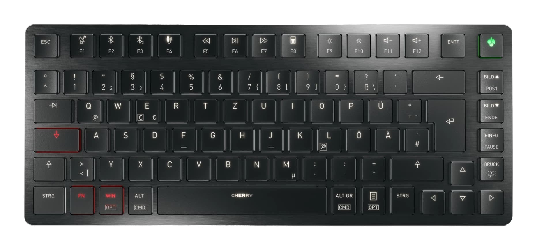 Cherry KW X ULP 2.0 Mini DE (Black)