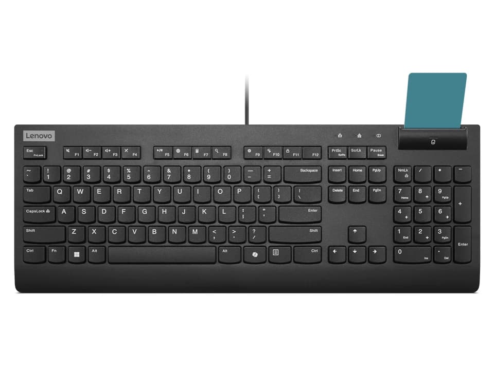 Lenovo Smartcard Wired Keyboard II DE (Black)