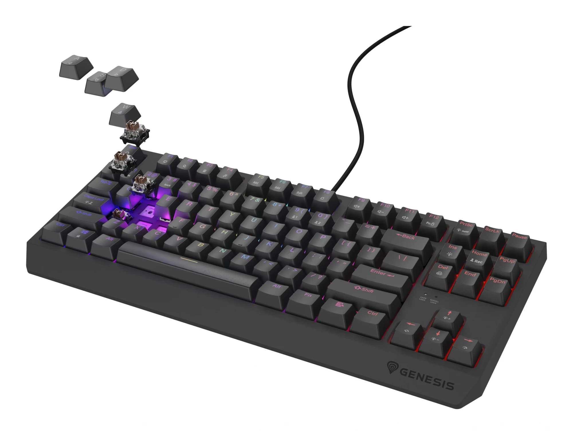 Genesis Thor 230 TKL Outemu Brown US (Black)