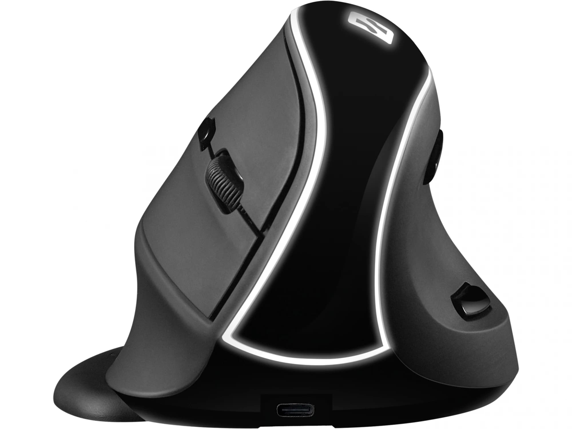 Sandberg Wireless Vertical Mouse Pro (Black)