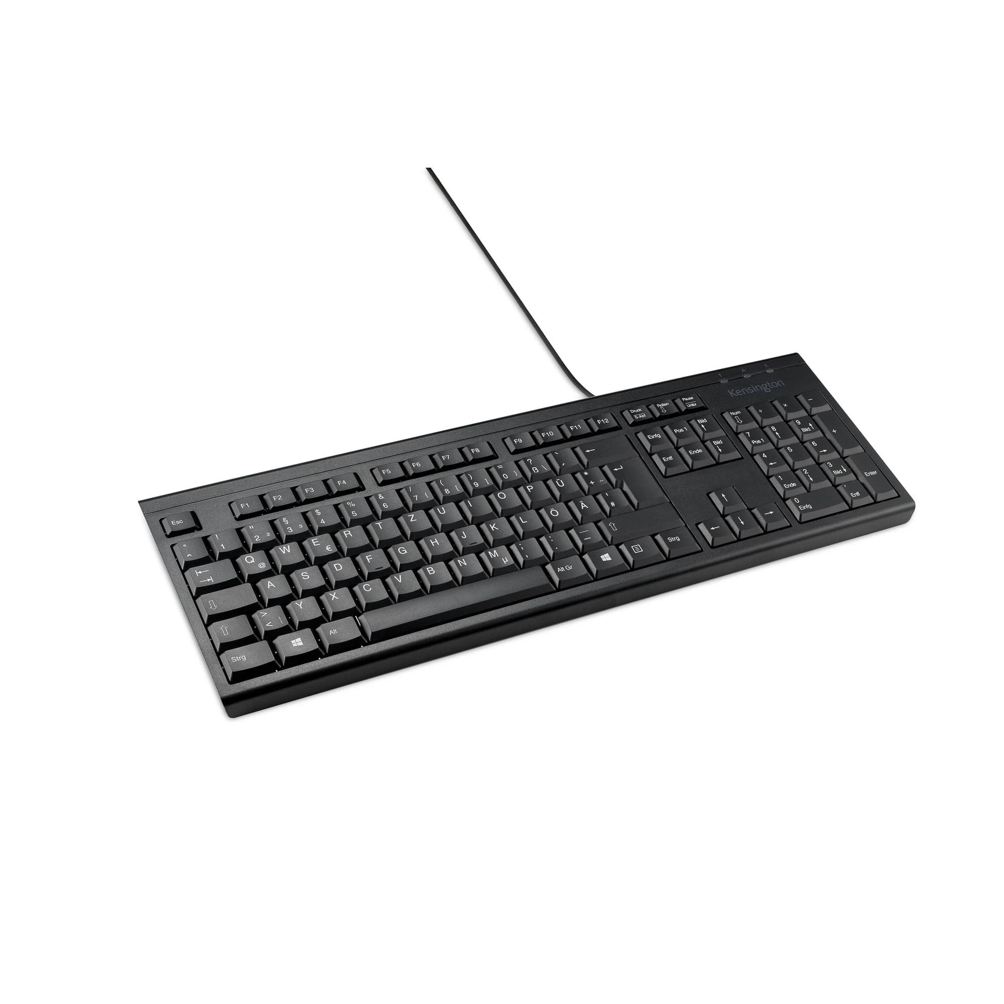 Kensington KB100 EQ Wired Keyboard DE (Black)