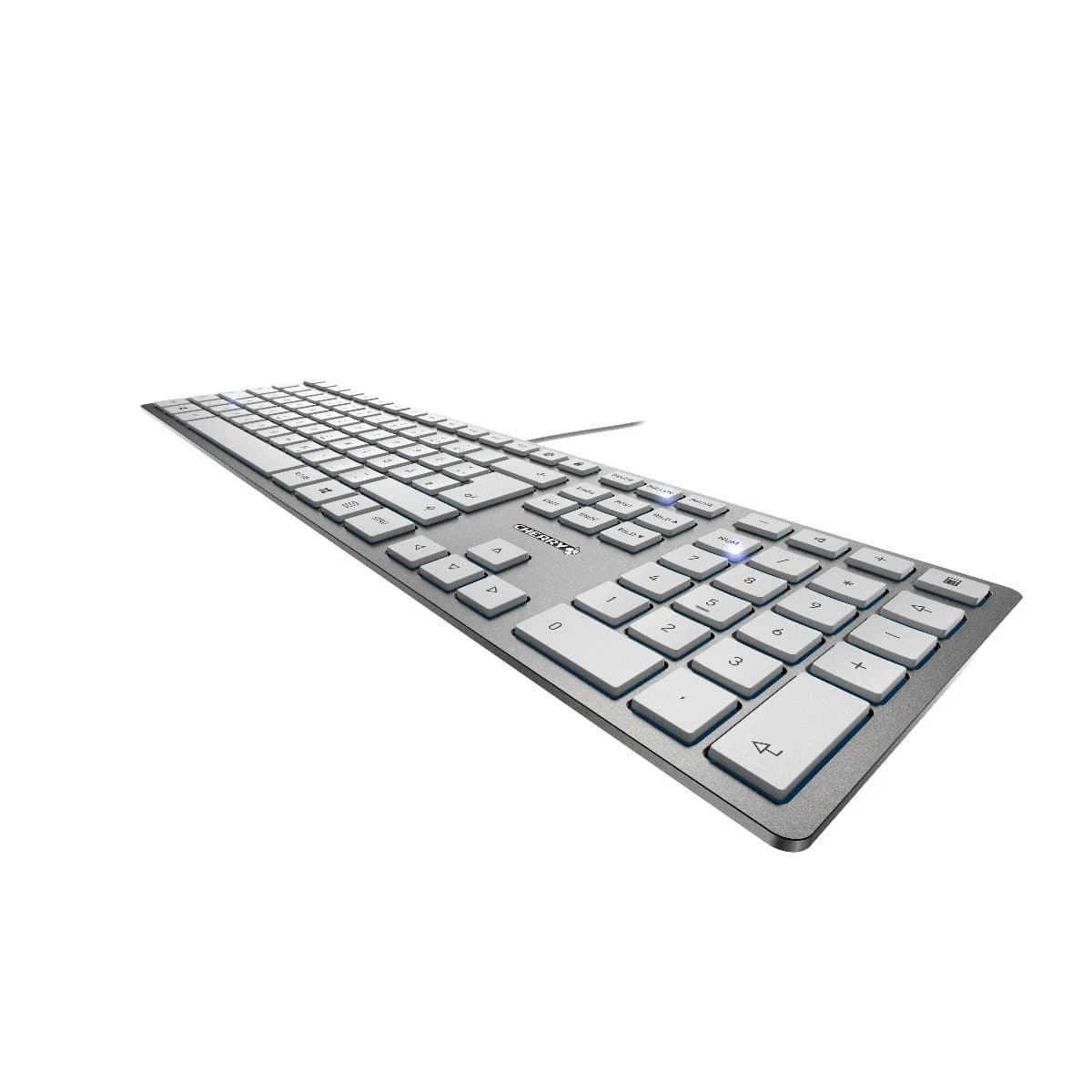 Cherry KC 6000 Slim Belgian (Silver/White)