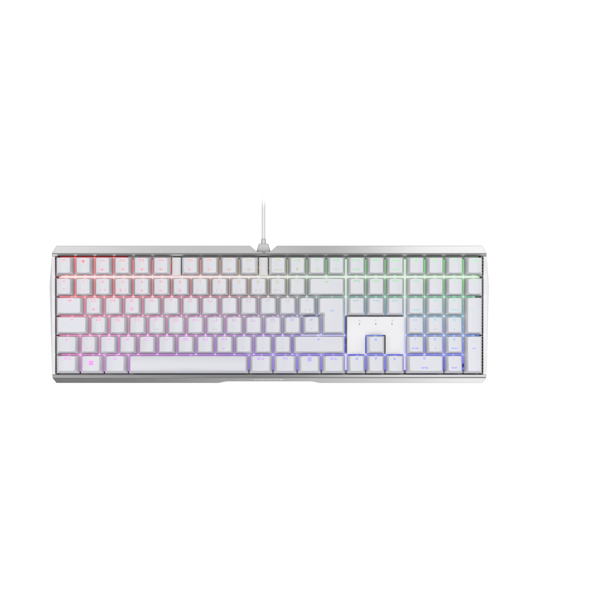 Cherry MX 3.0S RGB White MX Black (German)