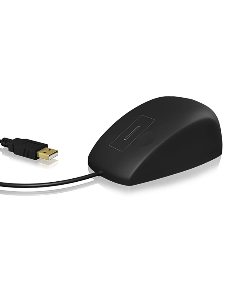 KeySonic KSM-5030M Silicone IP68 Mouse (Black)