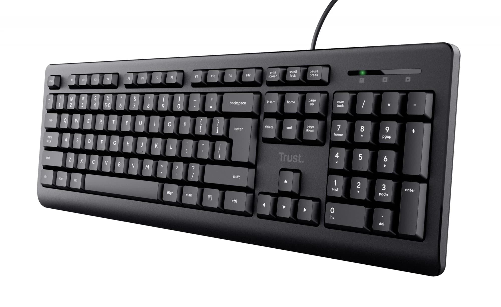 Trust TK-150 Keyboard (Black)