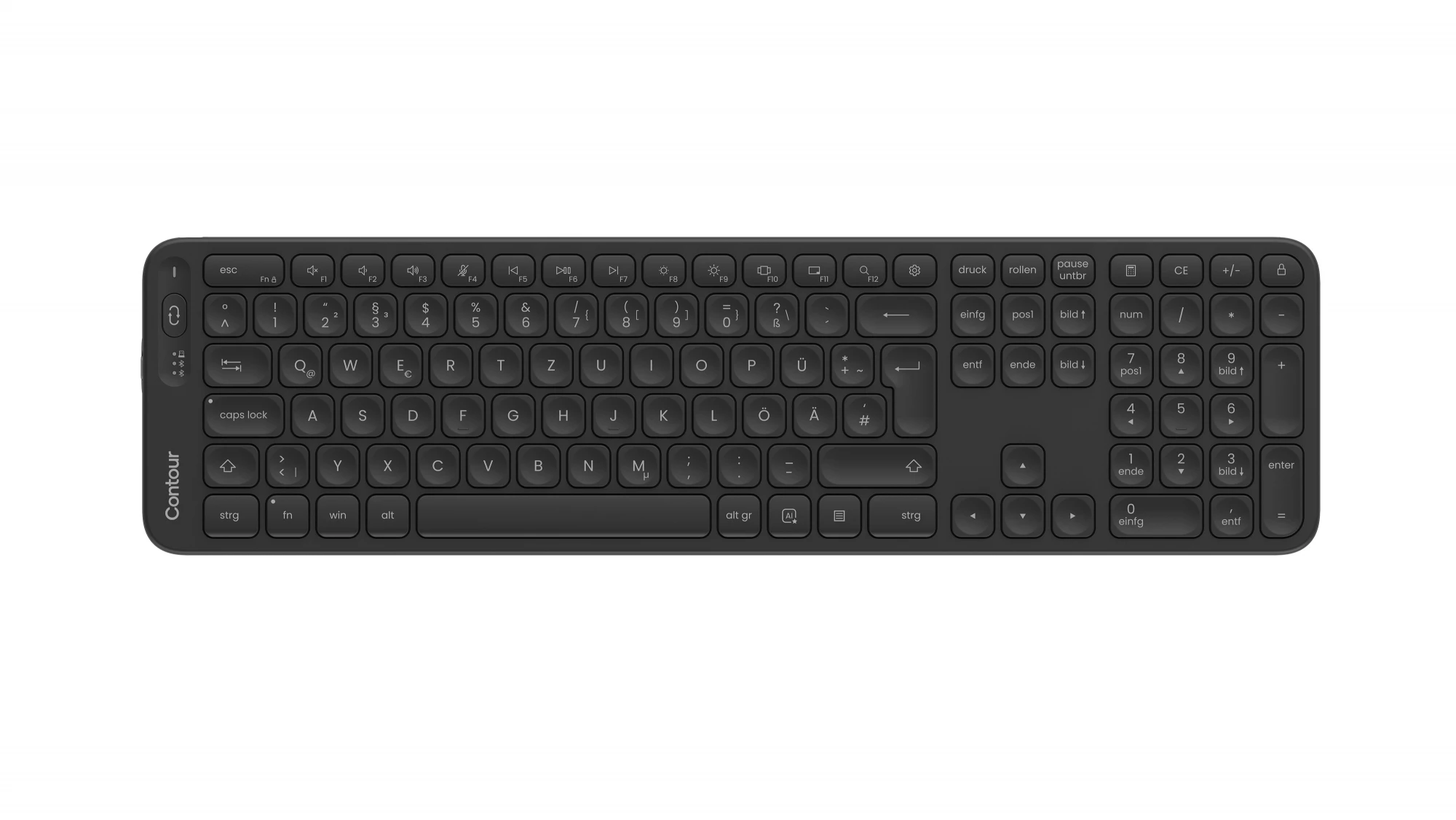 Contour Design Balance Full-Size Keyboard Wireless German (Black)