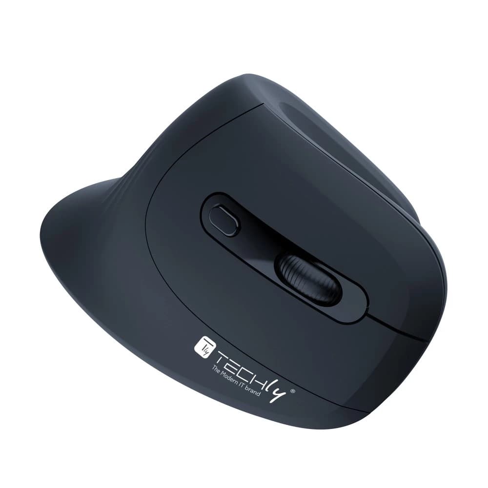 Techly IM 1100-VM-B Vertical Wireless Mouse
