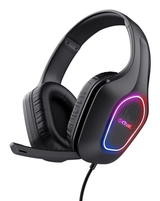 Trust GXT 416 Zirox LED Wired Headset (Black)