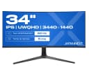 JAPANNEXT JN-IPS340UWQHD60C-C65W-HS-W 34" UWQHD IPS 60Hz
