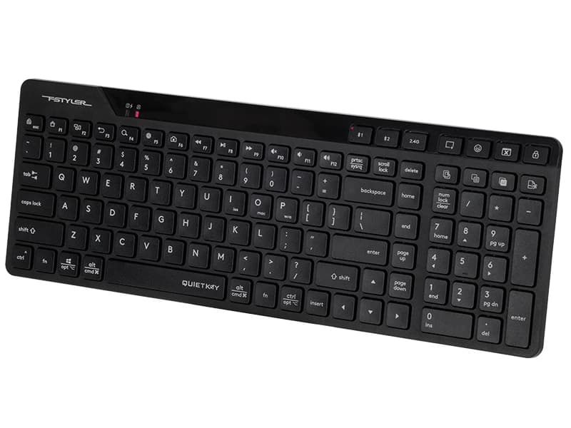 A4Tech Fstyler FBK27C AS Silent Wireless US International (Black)