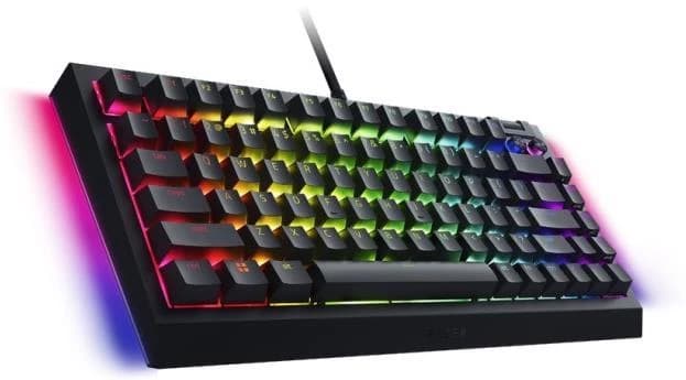 Razer BlackWidow V4 75% Orange Switch US (Black)