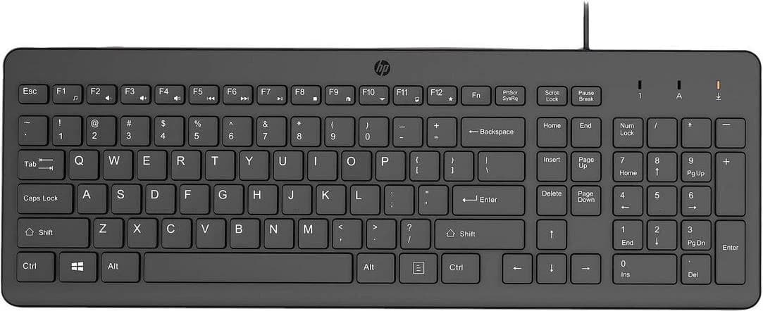 HP 150 Wired Keyboard Turkish Q (Black)