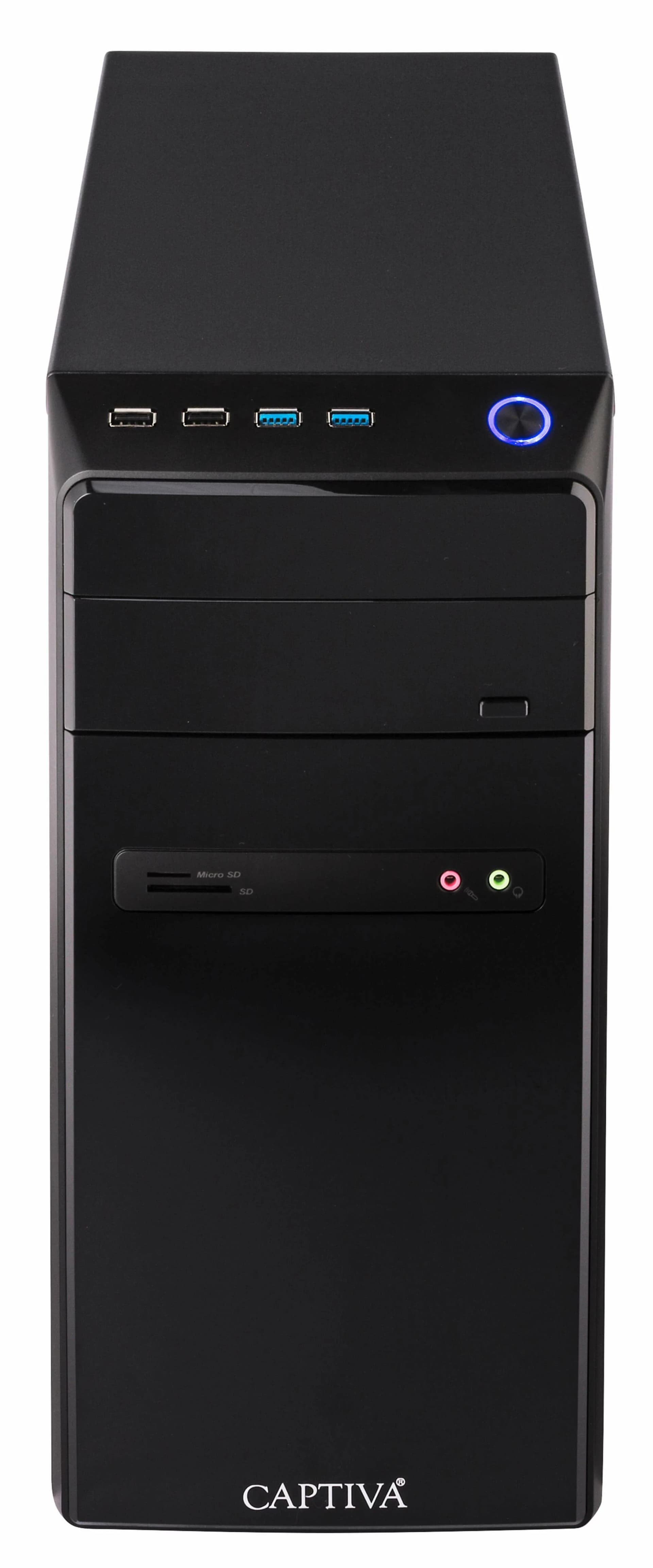 Captiva Business/Office R10-3596 stacionārais dators - AMD Ryzen 5 3400G, 32GB DDR4, 500GB SSD