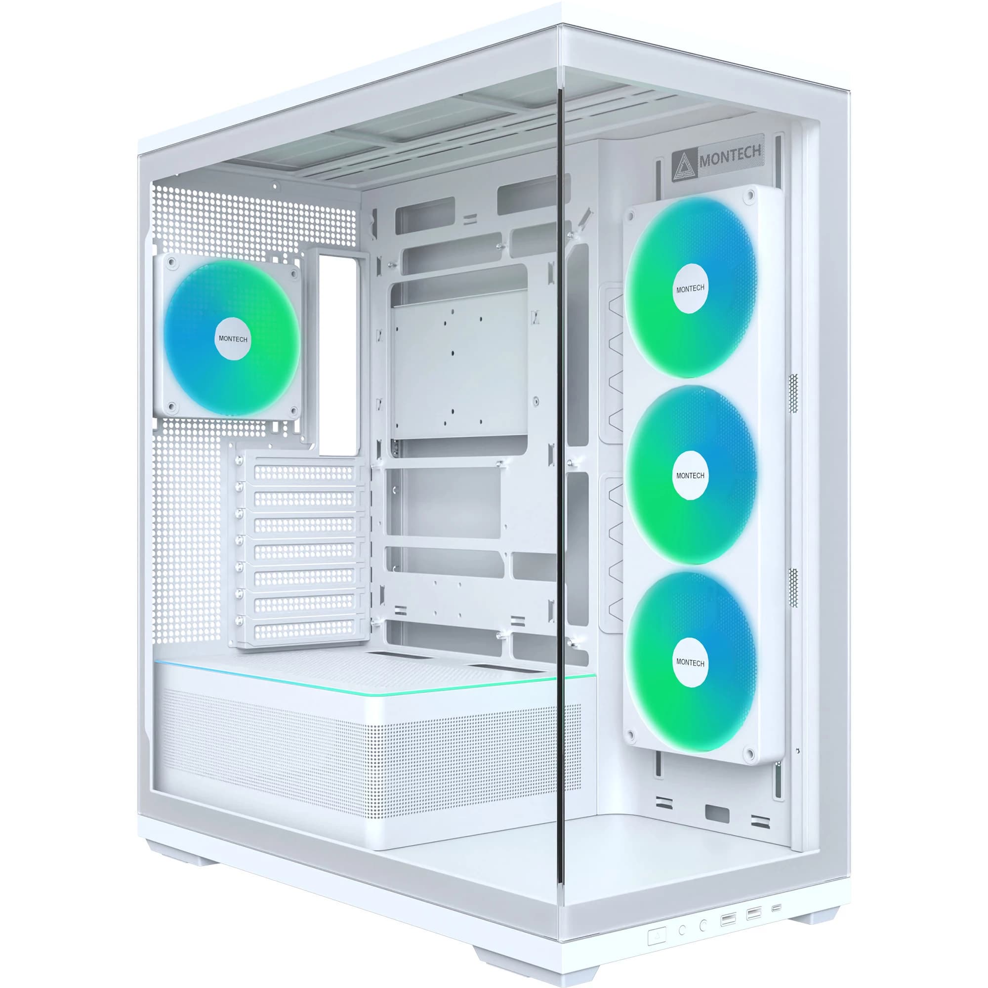 Montech TG3 (White)