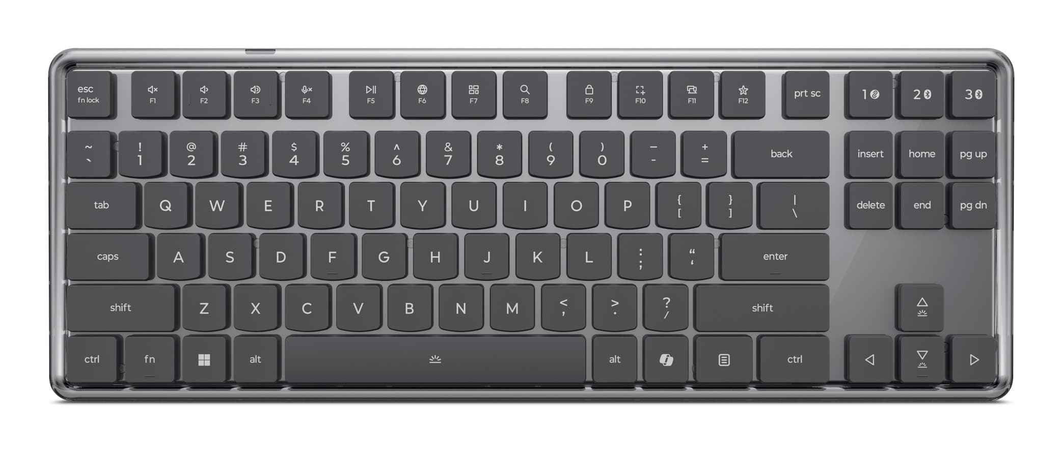 Lenovo Wireless Multi-Mode Mechanical Keyboard 8000 German (Grey)