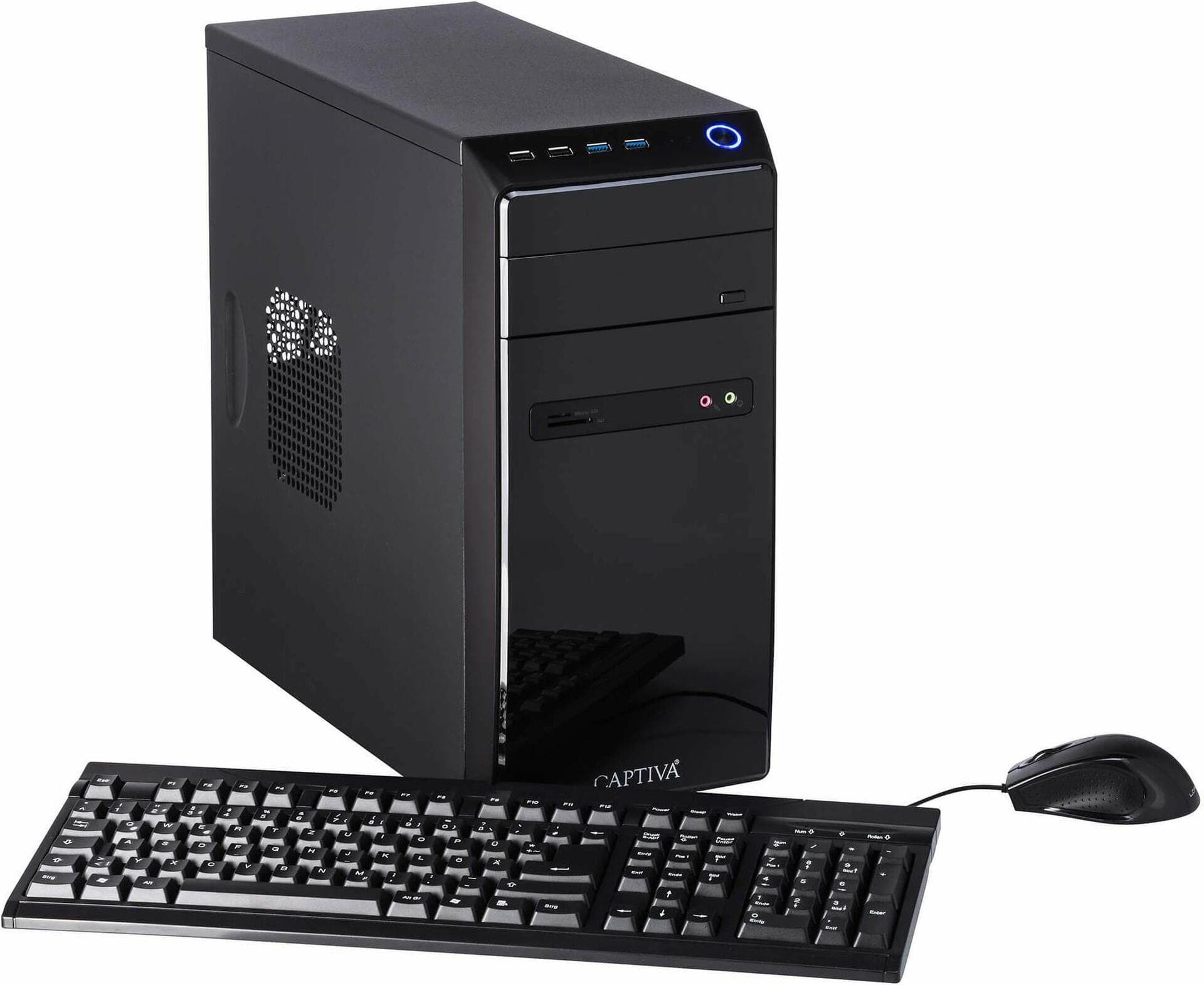 Captiva B7A 21V3 stacionārais dators AMD Ryzen 7 5700G, 16 GB RAM, 1 TB SSD, AMD Radeon Graphics ir