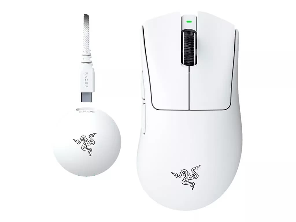 Razer DeathAdder V4 Pro Gaming, White