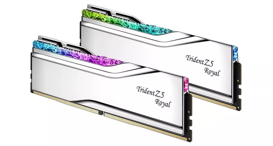 G.Skill 32GB 6400MHz DDR5 Trident Z5 Royal (2x16)