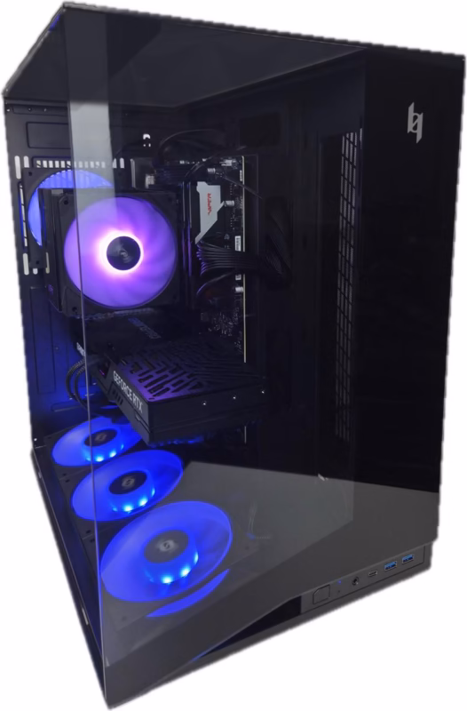 Stacionārais dators Ryzen 7 9800X3D / RTX 5070 Ti 16GB / 32GB DDR5 / 1TB NVMe SSD