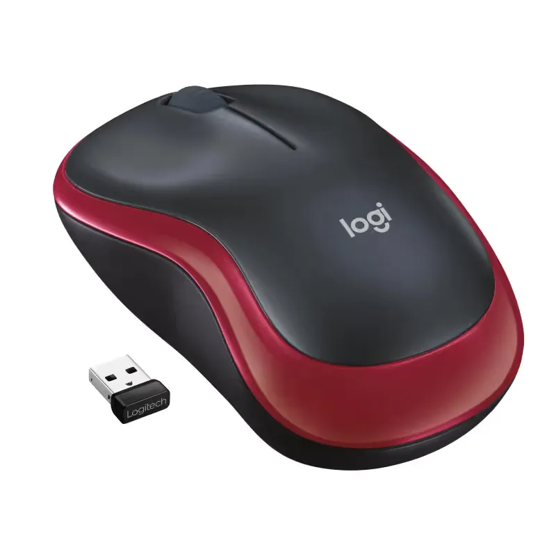 Logitech M185, raudona