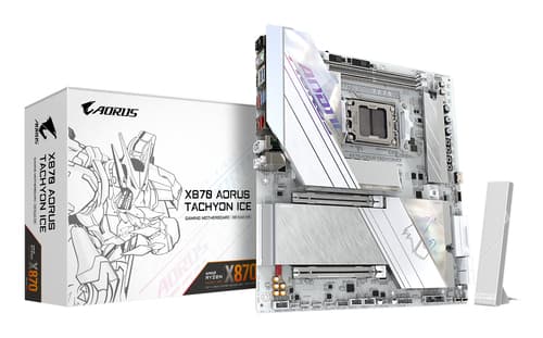 Gigabyte X870 AORUS TACHYON ICE AMD X870 Socket AM5 Extended ATX