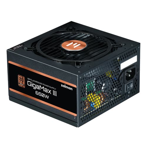 Zalman GigaMax III power supply unit 650 W ATX Black