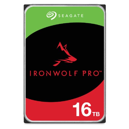 Seagate IronWolf Pro ST16000NT001 hard drive 16 TB 7200 RPM 256 MB 3.5" Serial ATA III