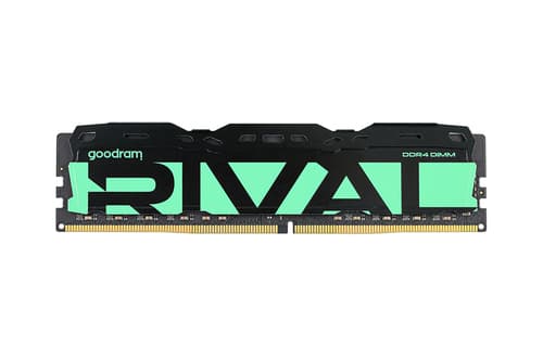 Goodram *DDR4 Rival Radiant 64GB (2*32)/3200 CL18 Green 2 x 32 GB 3200 MT/s 288-pin DIMM