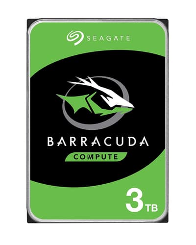 Seagate Barracuda ST3000DM007 hard drive 3 TB 5400 RPM 256 MB 3.5" Serial ATA III