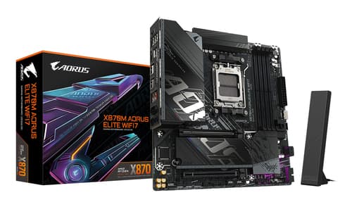 Gigabyte X870M AORUS ELITE WIFI7 AMD X870 Socket AM5 micro ATX