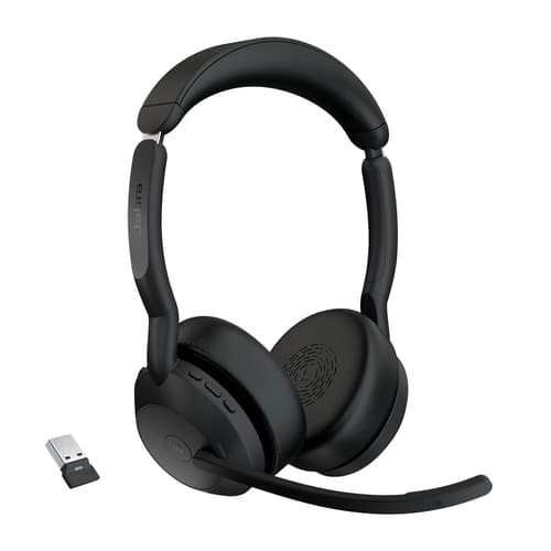 Jabra Evolve2 55 Bluetooth Headset MS Stereo USB-A