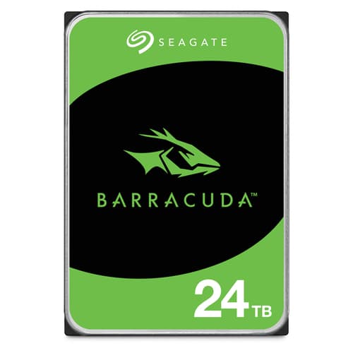Seagate Barracuda Desktop 24TB HDD hard drive 7200 RPM 512 MB 3.5" Serial ATA