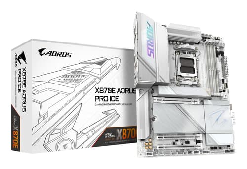 Gigabyte X870E AORUS PRO ICE motherboard AMD X870E Socket AM5 ATX